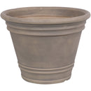 Sunnydaze Franklin Outdoor Flower Pot Planter - Beige - 20-Inch - Single