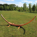 Sunnydaze Solid Wooden Curved Arc Hammock Stand