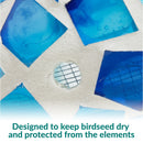 Sunnydaze Mosaic Fly-Through Hanging Bird Feeder