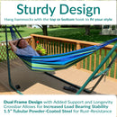 Sunnydaze Universal Multi-Use Heavy-Duty Hammock Stand