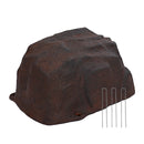 Sunnydaze Polyresin Landscape Rock Cover with Stakes