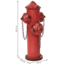Sunnydaze Fire Hydrant Dog Pee Post Metal Garden Statue