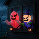 Sunnydaze Outdoor Holiday Inflatable Decoration for Window