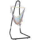 Sunnydaze Adjustable Heavy-Duty Hammock Chair Stand for Hanging Chair