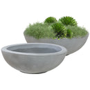 Sunnydaze Percival Polyresin Outdoor Planter Bowl - 20.75"