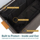 Sunnydaze Indoor/Outdoor Resin Rattan 75-Gallon Deck Box