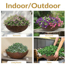 Sunnydaze Percival Polyresin Outdoor Planter Bowl - 20.75"