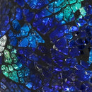 Sunnydaze Mosaic Fly-Through Hanging Bird Feeder