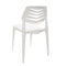 Sunnydaze Matisse Plastic Outdoor Dining Chair