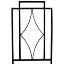 Sunnydaze 30" Contemporary Metal Garden Trellis - Set of 2