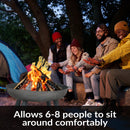 Sunnydaze Rustic Cast Iron Fire Pit Bowl with Stand