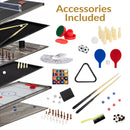 Sunnydaze 10-in-1 Multi-Game Table - 49.5"