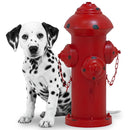 Sunnydaze Fire Hydrant Dog Pee Post Metal Garden Statue