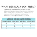 Sunnydaze Polyresin Landscape Rock Cover with Stakes