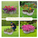 Sunnydaze Galvanized Steel Raised Garden Bed