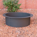 Sunnydaze Heavy-Duty Steel Fire Pit Ring Liner