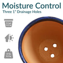 Infographic highlighting the features and or benefits of the product.