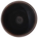 Sunnydaze Elizabeth Ribbed Outdoor Garden Planter Urn - Rust - 15"