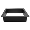 Sunnydaze Steel Square Fire Pit Ring Insert