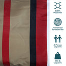 Sunnydaze 2-Person Extra Large Quilted Outdoor Hammock - 77.5" Bed