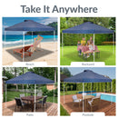 Sunnydaze Premium Oxford Fabric Pop-Up Canopy Shade with Vent