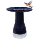Sunnydaze Glazed Ceramic Outdoor Bird Bath