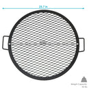 Sunnydaze X-Marks Round Cooking Grate