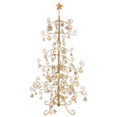 Sunnydaze Noelle Metal Christmas Tree Ornament Display - 60" H