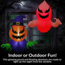 Sunnydaze Outdoor Holiday Inflatable Decoration for Window