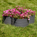 Sunnydaze Galvanized Steel Raised Garden Bed