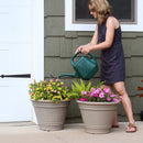 Sunnydaze Franklin Polyresin Outdoor Flowerpot Planter