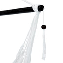 Sunnydaze Outdoor Extra Large Caribbean Polyester Rope Hammock Chair