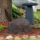 Sunnydaze Polyresin Landscape Rock Cover with Stakes