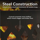 Sunnydaze 36" Heavy-Duty Metal Campfire Ring