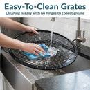 Sunnydaze X-Marks Round Cooking Grate