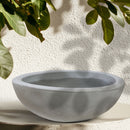Sunnydaze Percival Polyresin Outdoor Planter Bowl - 20.75"