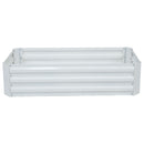 Sunnydaze Galvanized Steel Raised Garden Bed