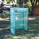 deluxe potted plant and tomato greenhouse with green cover