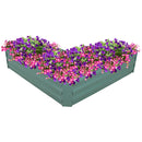 Sunnydaze Galvanized Steel Raised Garden Bed
