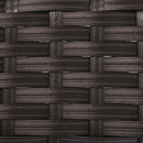 Sunnydaze Shaded Comfort Wicker Outdoor Egg Chair with Legs - 56.5" H