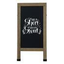Sunnydaze 40" x 20" A-Frame Chalkboard Sign