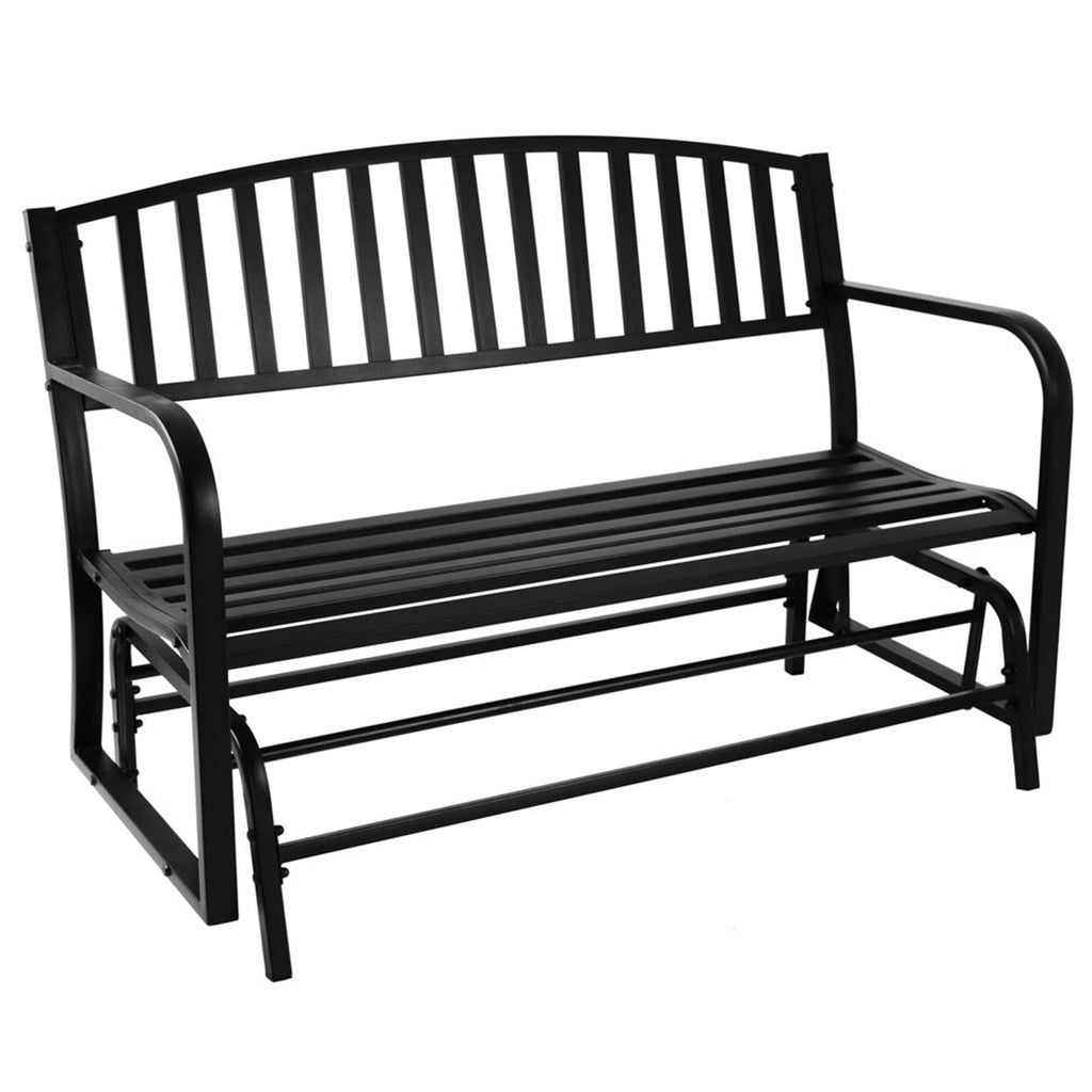 Gliding discount bench outdoor