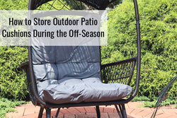 How to Store Outdoor Patio Cushions During the Off-Season