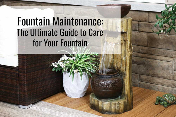 Learn all about proper fountain maintenance in our in-depth blog article.