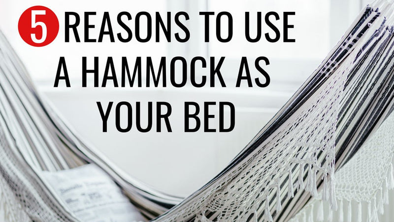 Discover why it's time to ditch the mattress and use a hammock as a bed.