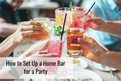 How to Set Up a Home Bar for a Party