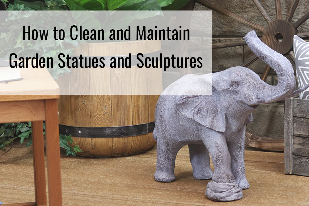 To Clean And Maintain Garden Statues