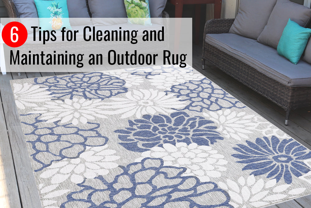 6 Tips for Cleaning and Maintaining an Outdoor Rug – Sunnydaze Decor