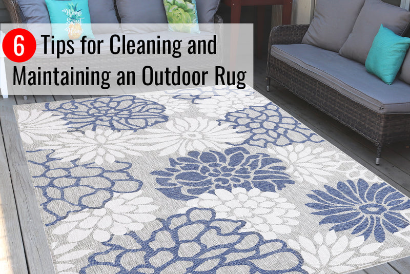 6 Tips for Cleaning and Maintaining an Outdoor Rug