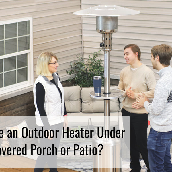 patio heater carbon monoxide safety porch clearance